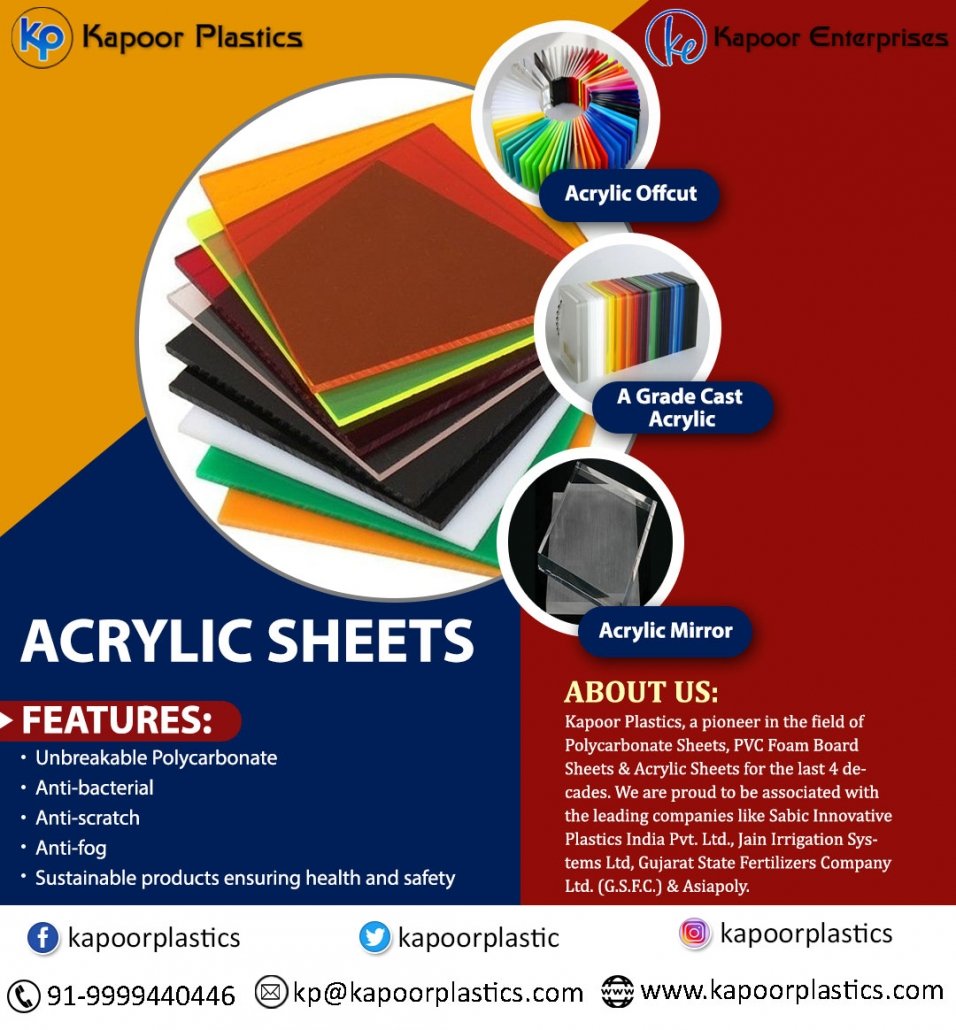 acrylic sheets kapoor 20221229 1 956x1030 - 4 Reasons to Buy Designed Acrylic Sheet