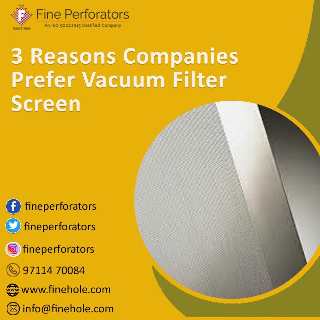 Vacuum Filter Screens 1030x1030 - 3 Reasons Companies Prefer Vacuum Filter Screen