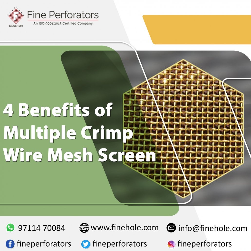 Wire Mesh Screen 1030x1030 - 4 Benefits of Multiple Crimp Wire Mesh Screen