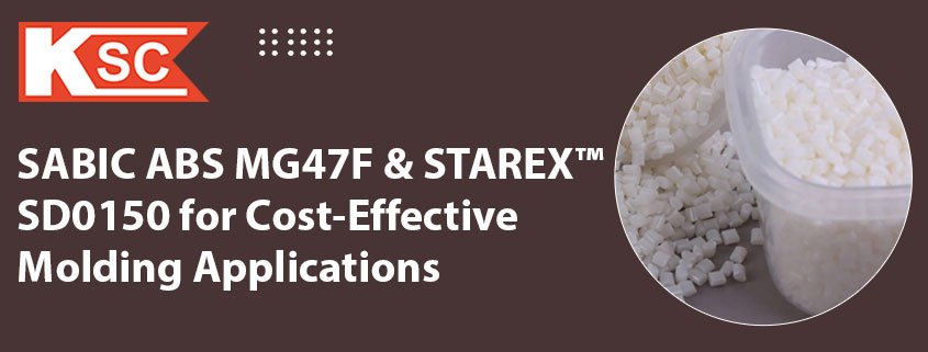 feature image - SABIC ABS MG47F & STAREX™ SD0150 for Cost-Effective Molding Applications