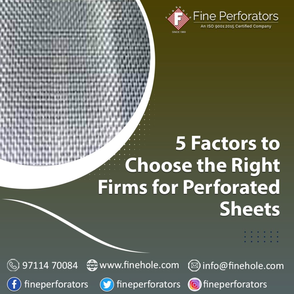 Perforated Sheet 1030x1030 - 5 Factors to Choose the Right Firms for Perforated Sheets