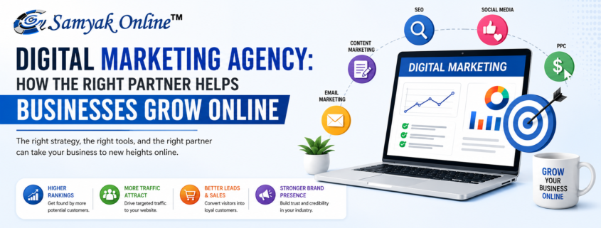 Digital Marketing Agency: How the Right Partner Helps Businesses Grow Online 1.Feature Image 1 845x321 - Digital Marketing Agency: How the Right Partner Helps Businesses Grow Online