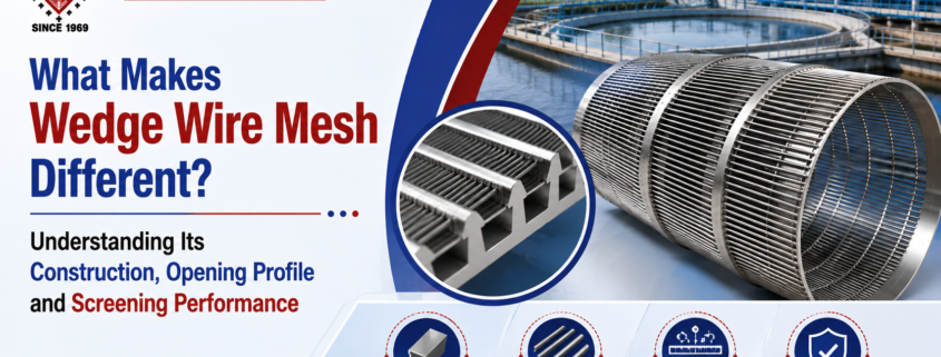 What Makes Wedge Wire Mesh Different? Understanding Its Construction, Opening Profile and Screening Performance