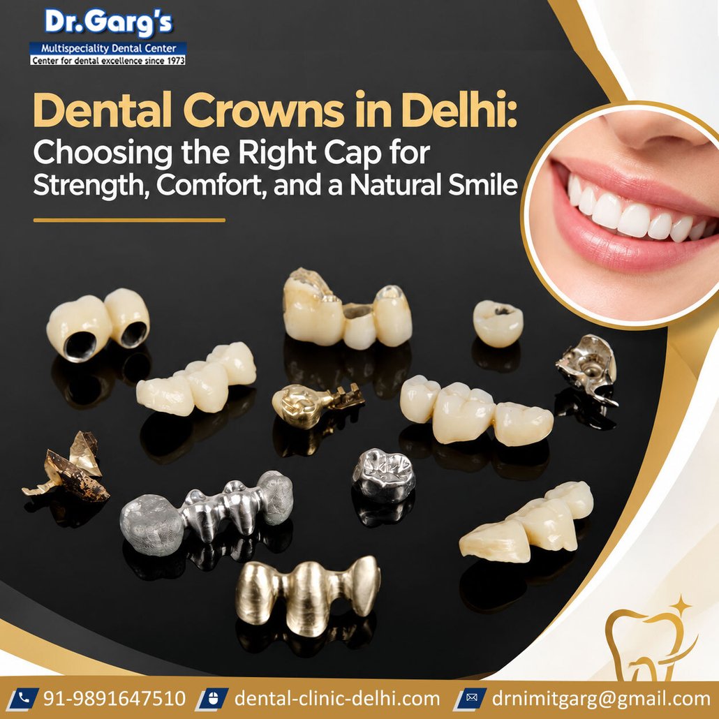 Dental Crowns in Delhi: Choosing the Right Cap for Strength, Comfort, and a Natural Smile Dental Crowns in Delhi Choosing the Right Cap for Strength Comfort and a Natural Smile 1030x1030 - Dental Crowns in Delhi: Choosing the Right Cap for Strength, Comfort, and a Natural Smile